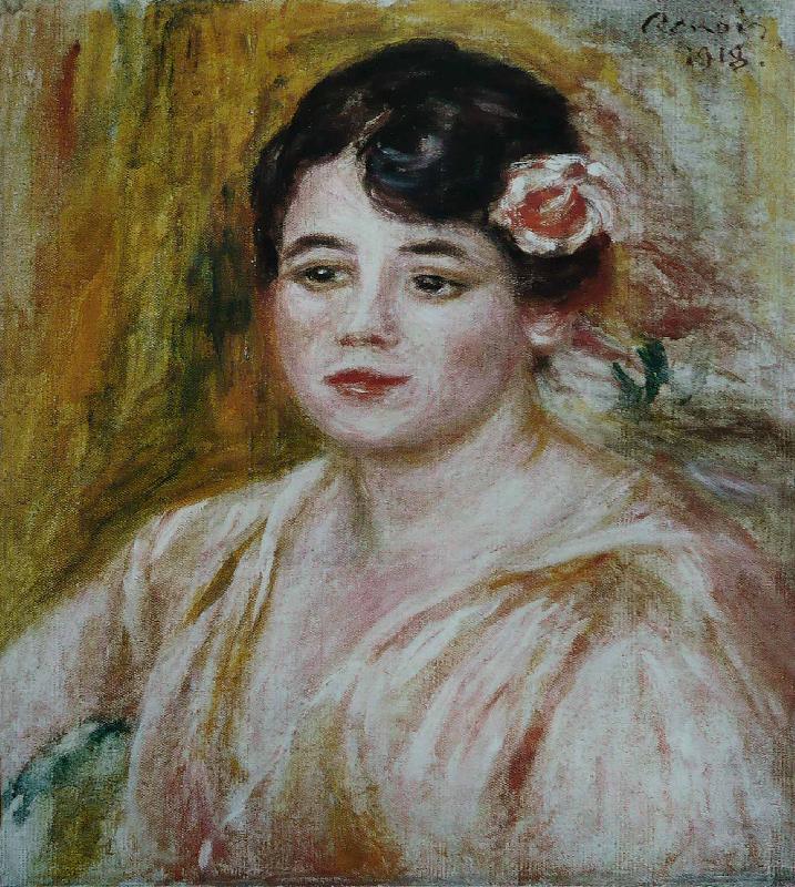 Pierre Auguste Renoir Portrait of Adele Besson oil painting image